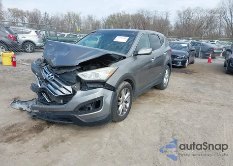 2013 Hyundai Santa Fe Sport 2.0T z USA, uszkodzony, nr VIN 5XYZWDLA2DG014838